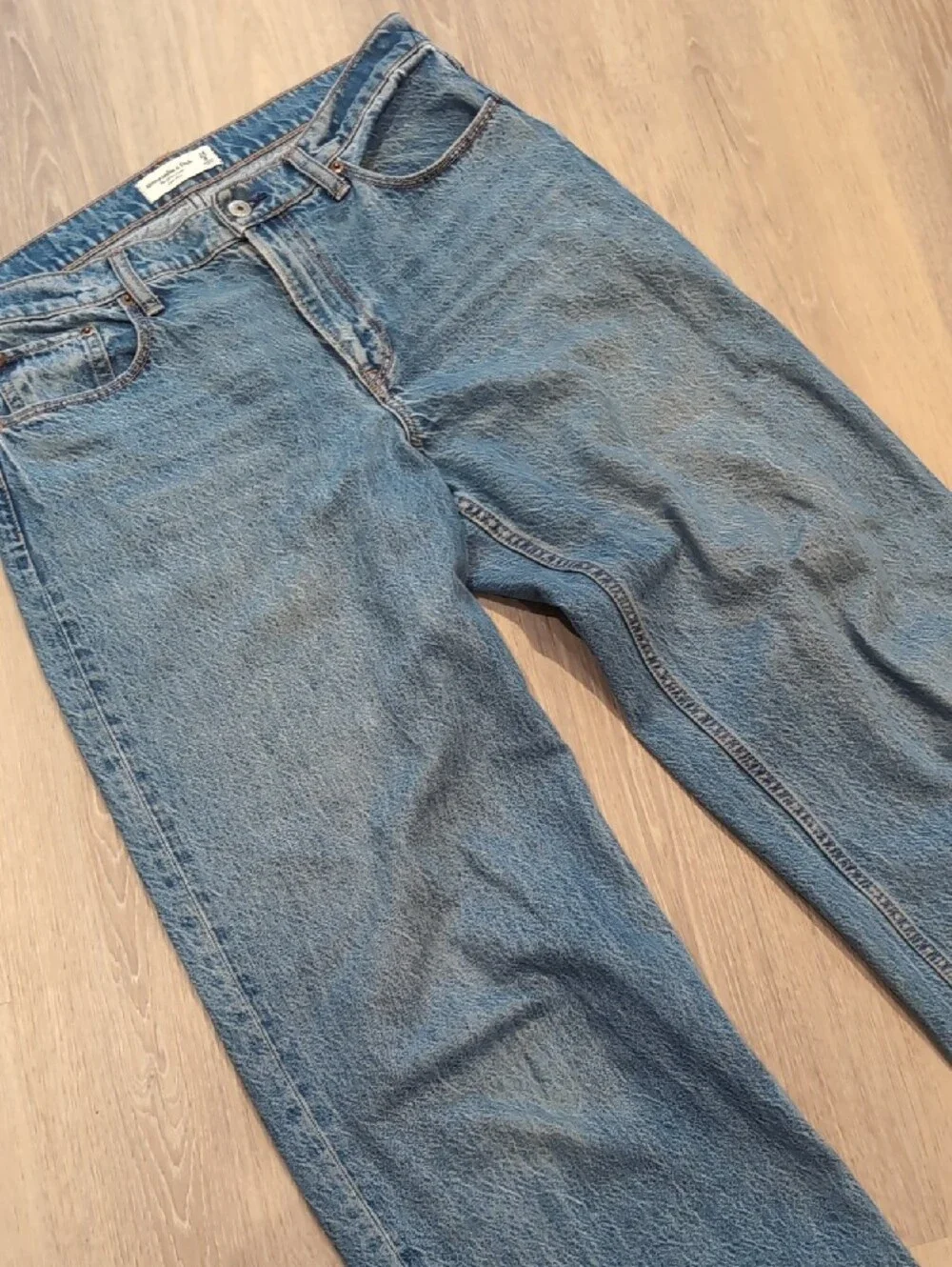 Abercrombie & Fitch Low Rise Ultra-loose Jean Size 6/ 28 - Picture 9 of 11